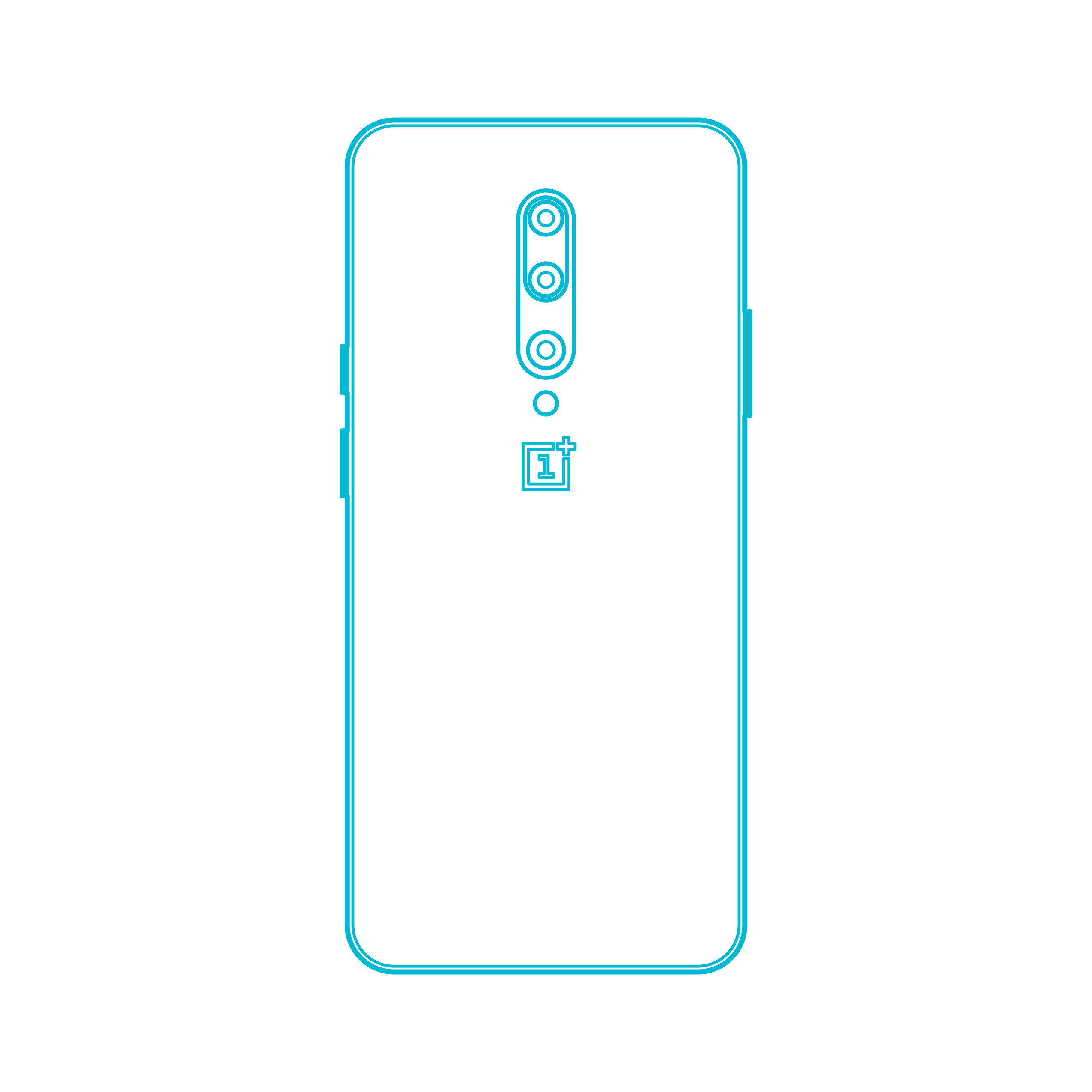 Digital Oneplus Phones Oneplus 7 Pro Printable Line Art Svg Free Vectors